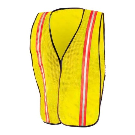 Occunomix Economy Non-ANSI Vest Hi-Vis Orange, 4XL,  LUX-XTTM-O4X